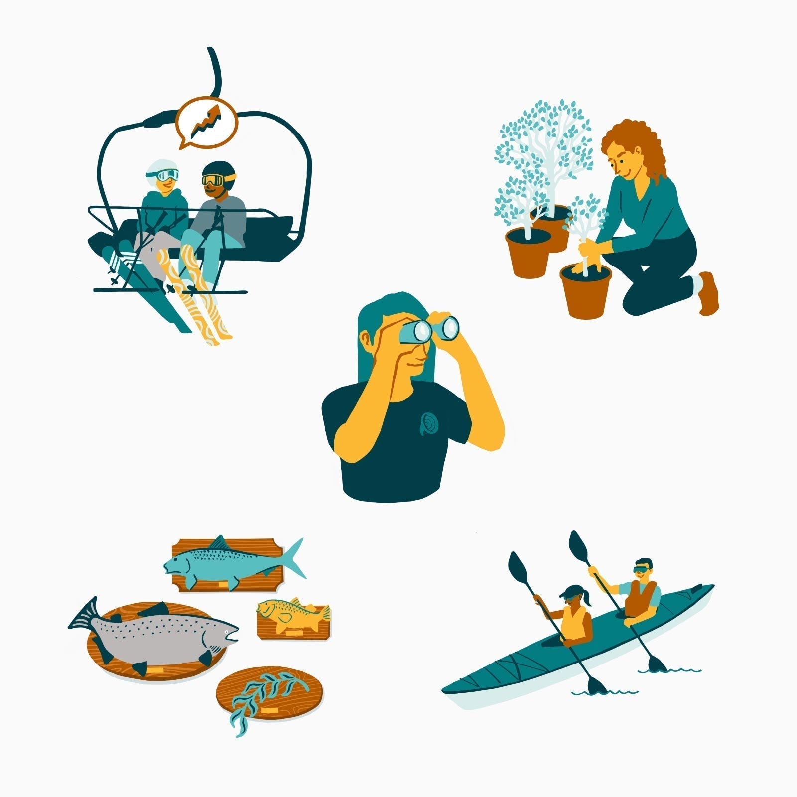 Foghorn Labs Values Illustrations