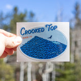 Crooked Top Sticker