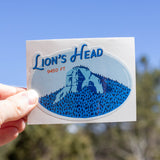 Lion's Head Sticker