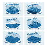 Local Peaks Postcards - Set of 6