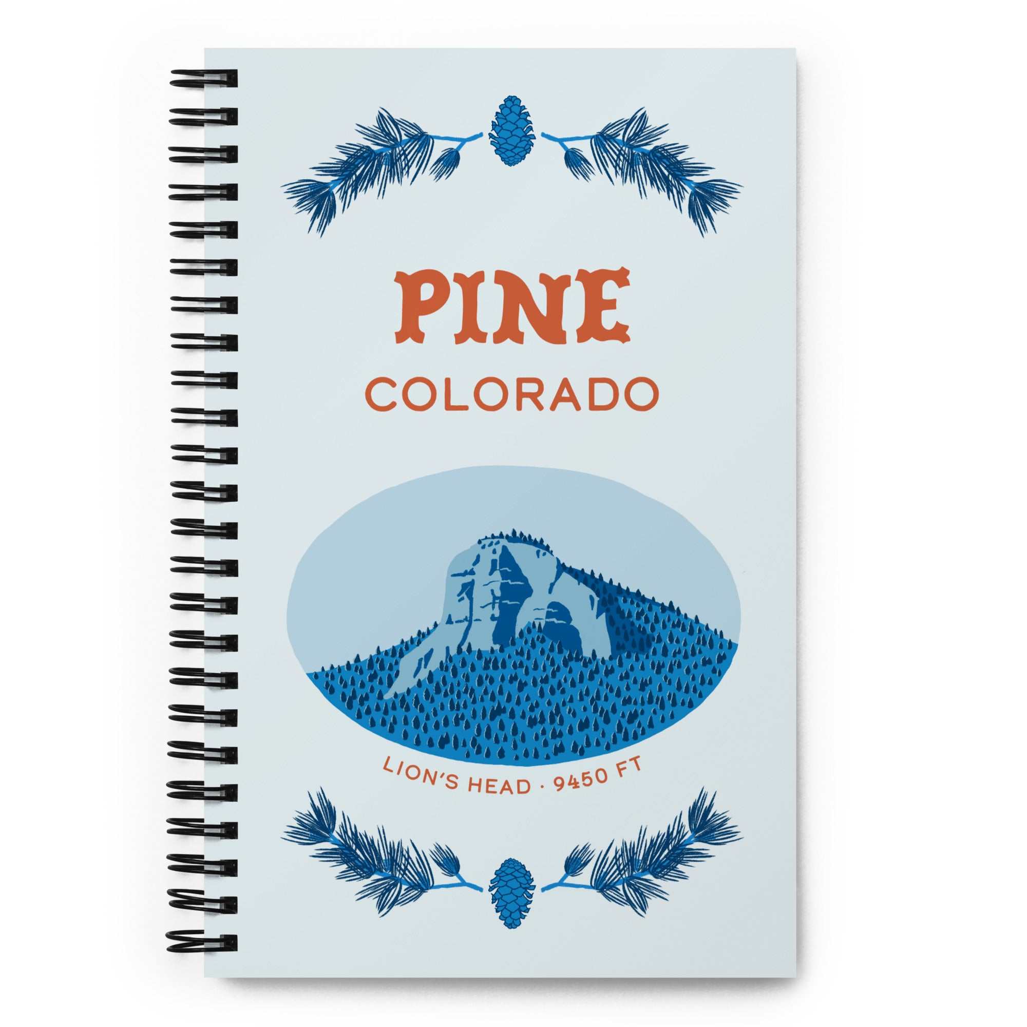 Lion's Head Spiral Notebook