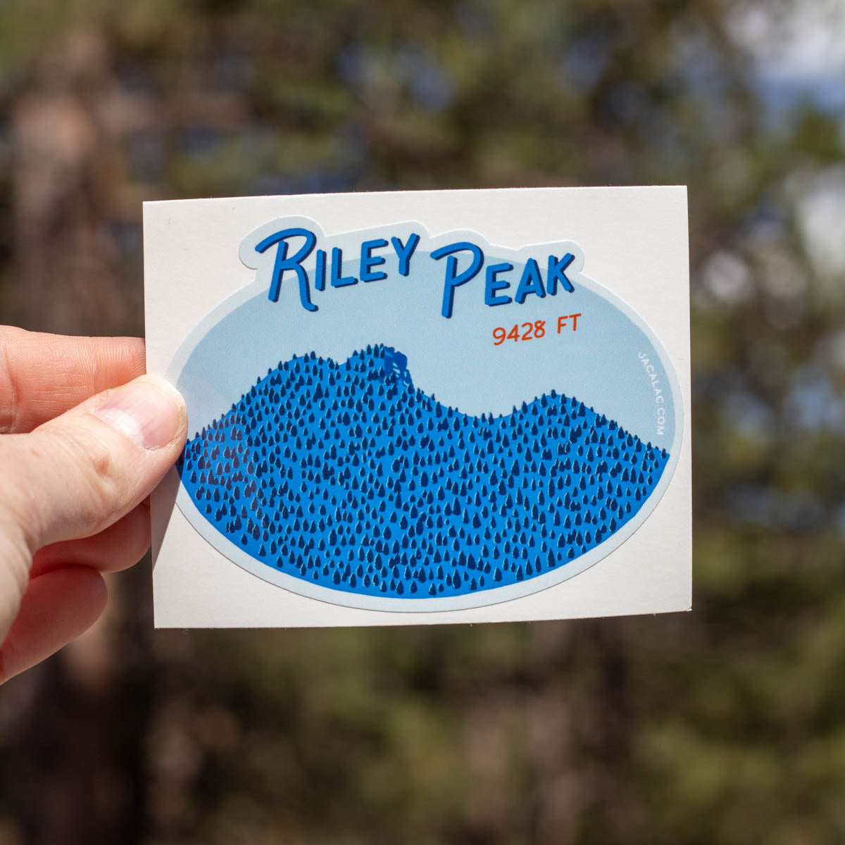 Riley Peak Sticker – Jacalac