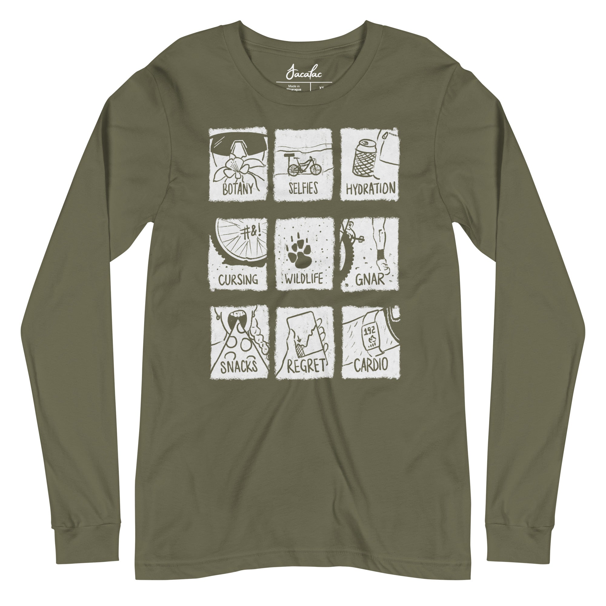 MTB Highs (and Lows) Long Sleeve T-shirt